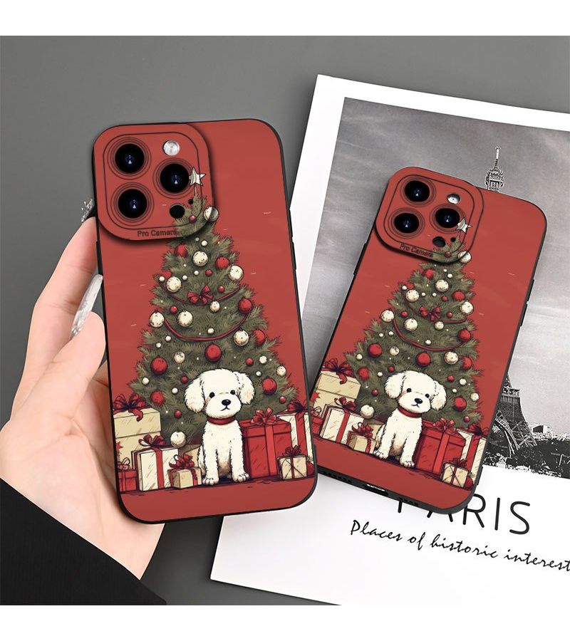 Black Frosted TPU Phone Case for iPhone X XS Anti Slip All Inclusive Protection - Image 1