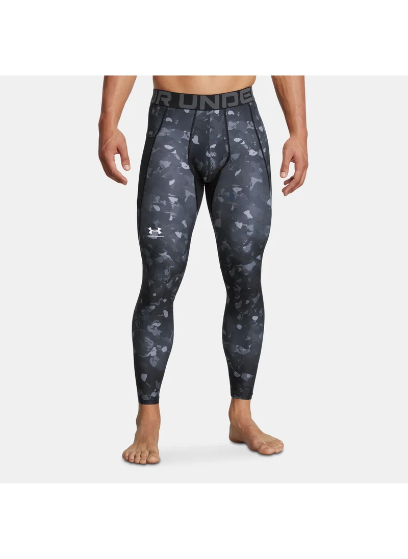 UNDER ARMOUR Men's HeatGear Printed Leggings
