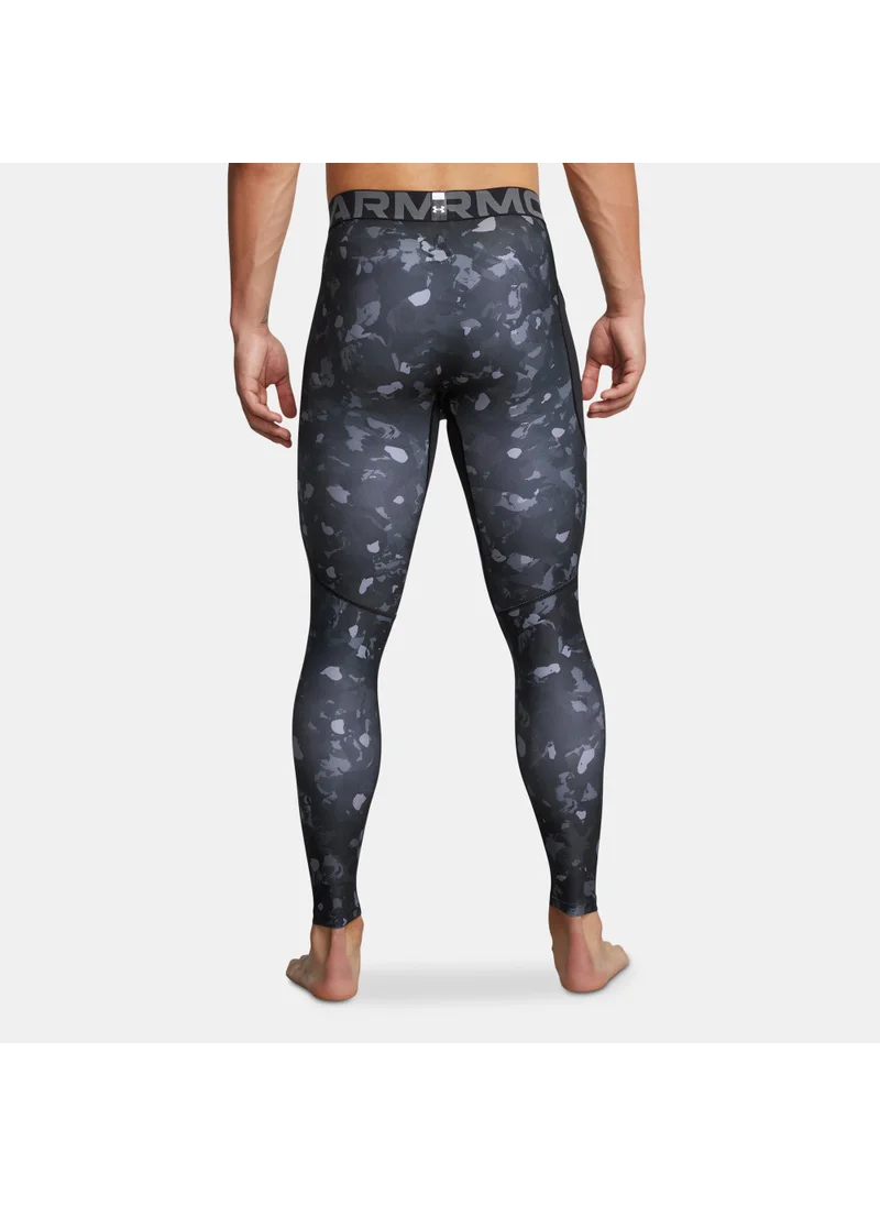 UNDER ARMOUR Men's HeatGear Printed Leggings