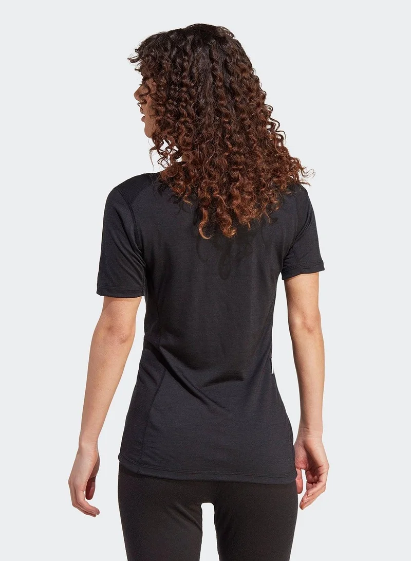 اديداس Xperior Merino 150 Baselayer Short Sleeve