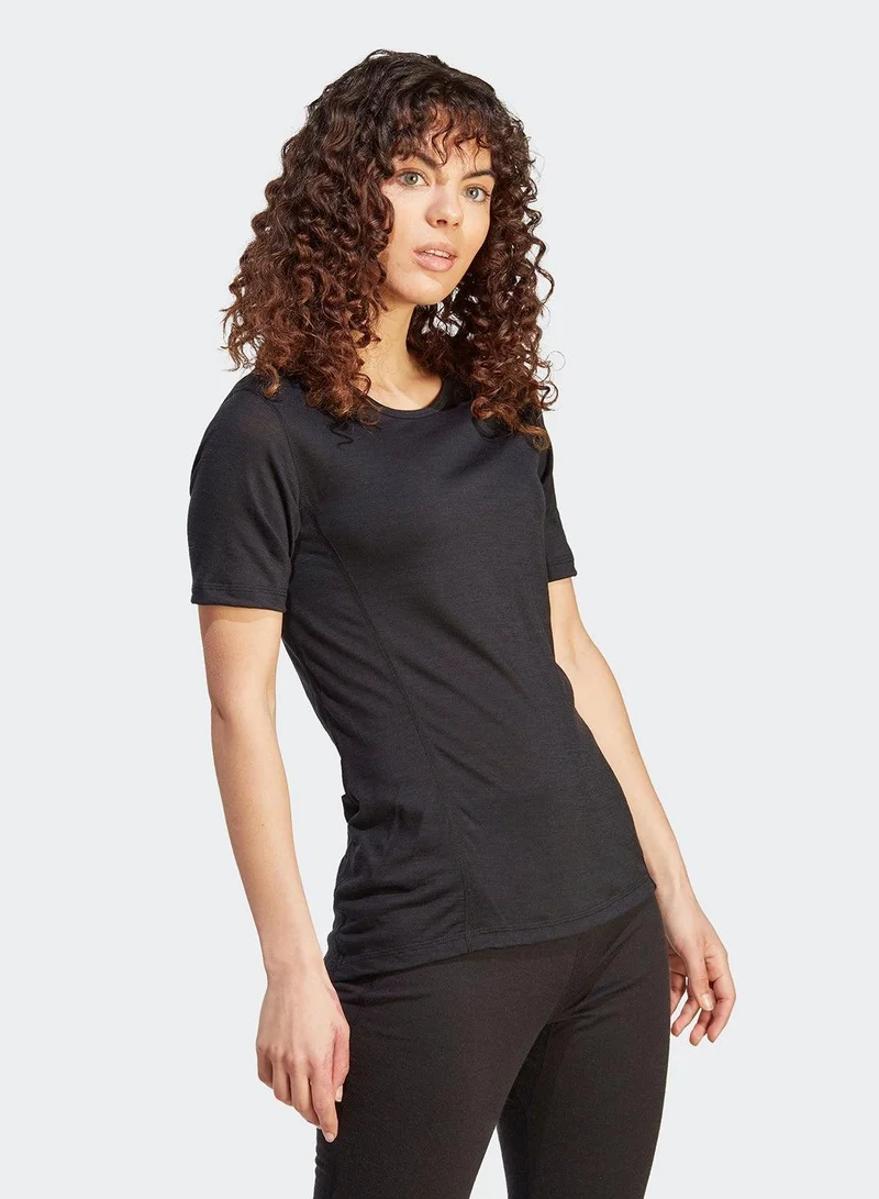 اديداس Xperior Merino 150 Baselayer Short Sleeve