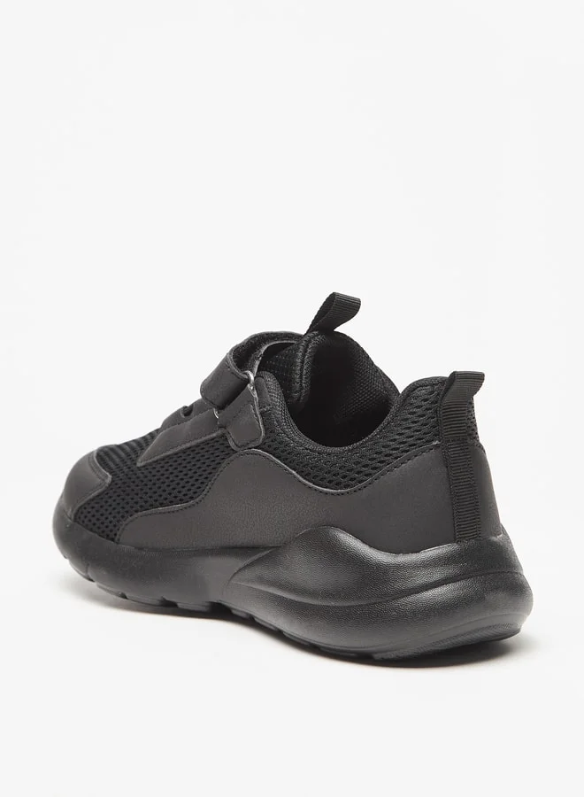 كابا Boys Textured Sports Shoes With Hook And Loop Closure