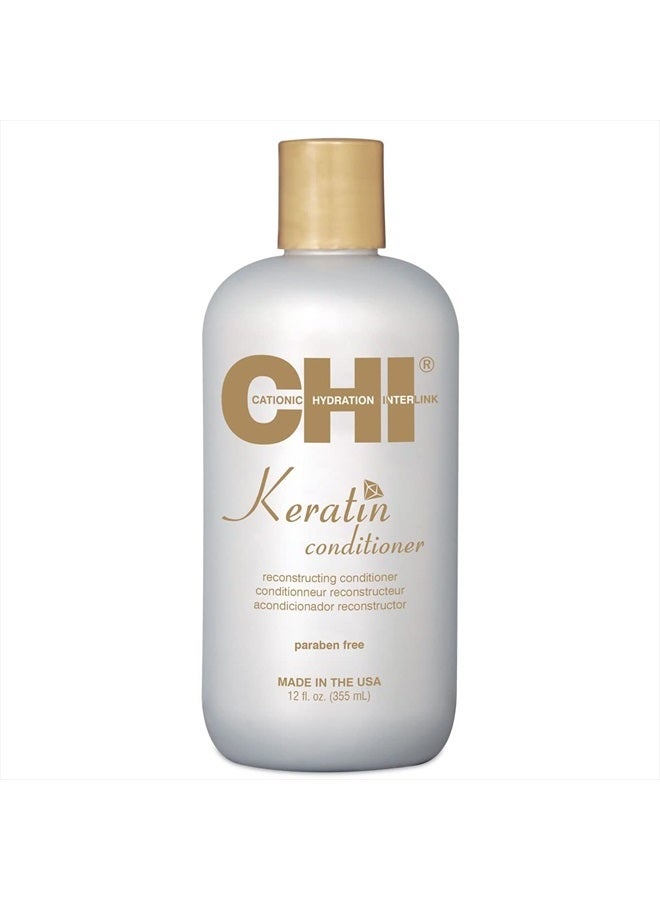 CHI Keratin Reconstructing Conditioner, 12 Fl Oz - Image 2
