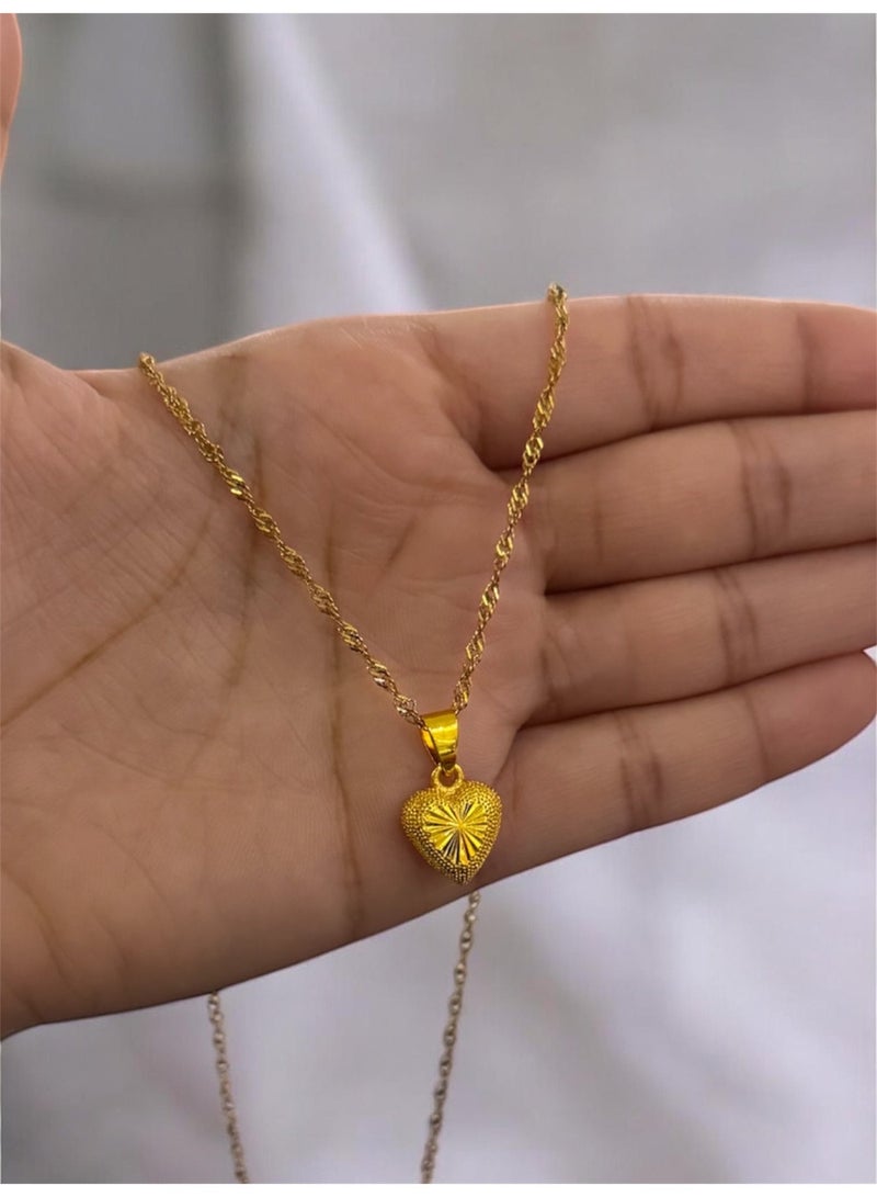 GOLDMAX 18k Gold Plated Necklace For Women Size 45cm - Image 1