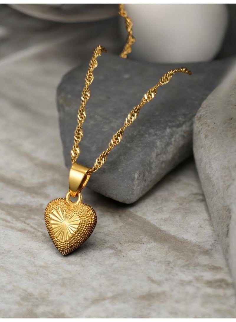 GOLDMAX 18k Gold Plated Necklace For Women Size 45cm - Image 4