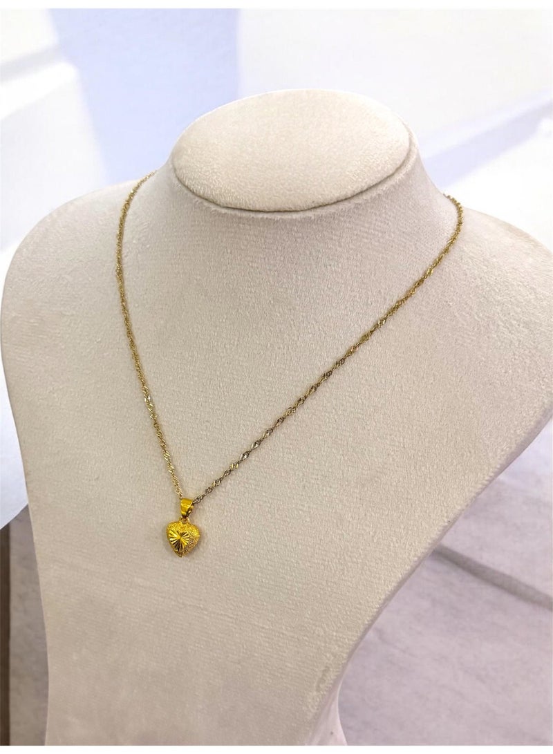 GOLDMAX 18k Gold Plated Necklace For Women Size 45cm - Image 3