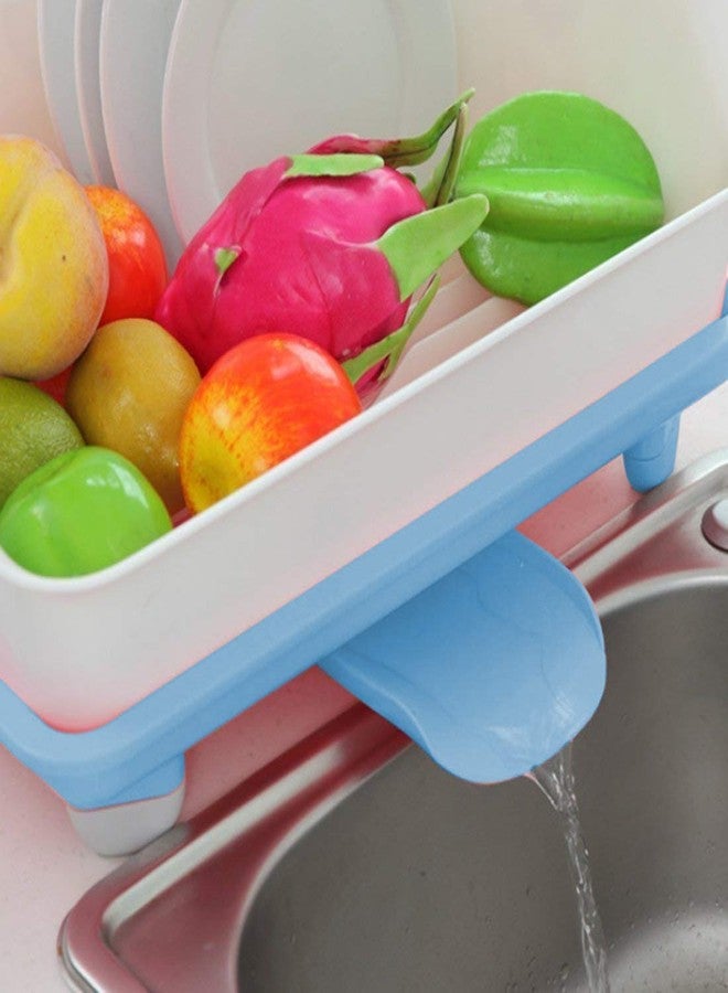 Baboies Plastic 2 Layer Kitchen Organizer Drainer and Drying Sink Dish (Multicolour) - Image 4