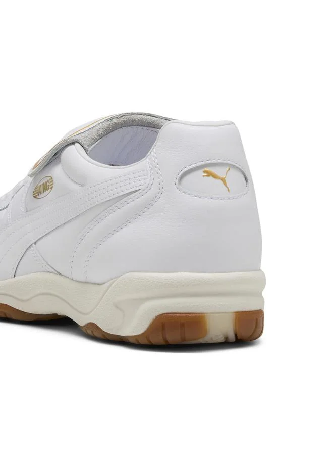 Puma PUMA White-Frosted Ivory King Indoor Sneakers Unisex for Men | Best Price UAE