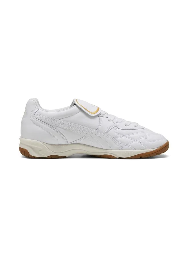 Puma PUMA White-Frosted Ivory King Indoor Sneakers Unisex for Men | Best Price UAE