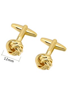 Lady Men'S Cuff Links For French Gold Knot Tuxedo Shirt Stainless Brass Metal Shirt Buttons Cufflinks Anniversary In Gift Box - pzsku/ZD28ACDD2C0870CBD9C7DZ/45/_/1735816628/2815a20b-c931-411e-bff1-9dc44116058f