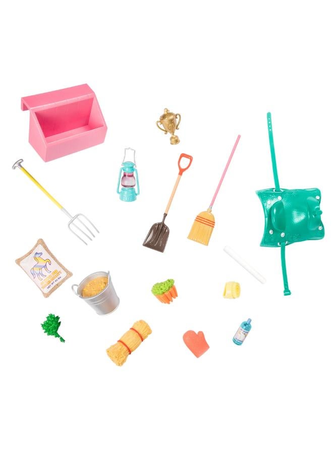 جليتر جيرل بريق الفتيات كبيرة الحصان مستقرة مجموعة - Image 3