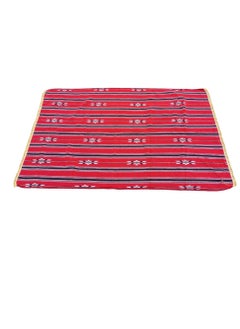 GO2CAMPS Arabic Sadu Mat Foldable(1.5 x 2.5 Mtr)Majlis Mat,Sadu Rug Material,Majlis Carpet,Outdoor Camping Mat,Camping Carpet,Majlis Mat,Sadu Carpet,Picnic Mat Multicolours  - Image 3
