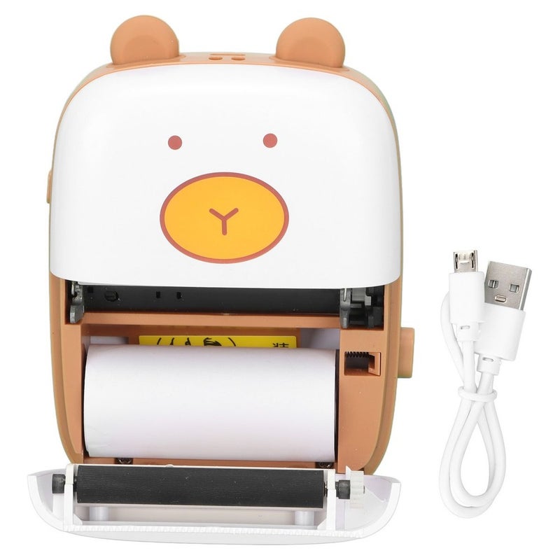 Cute Bear Mini Wireless Photo Printer Portable - Image 1