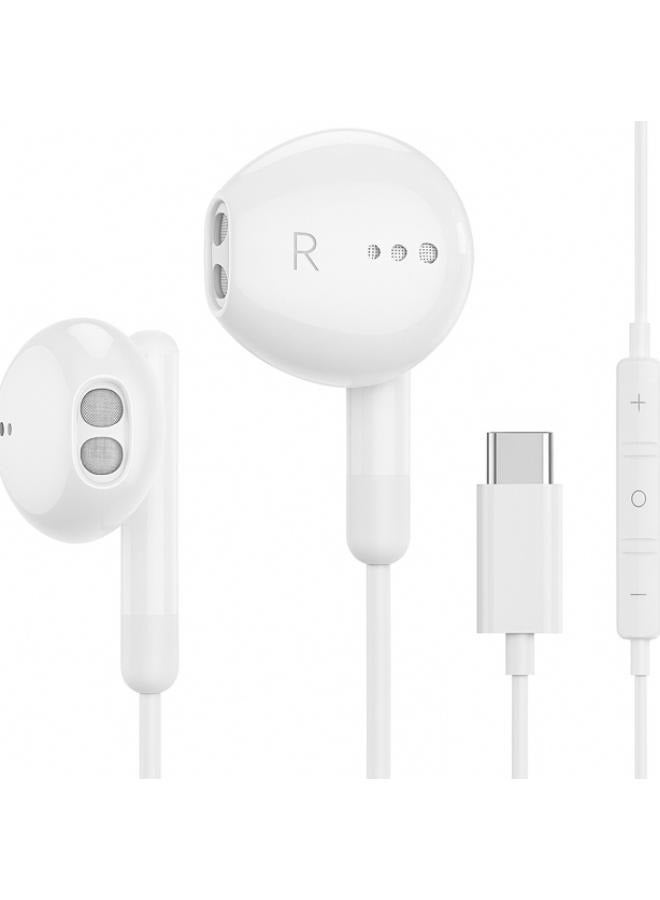 SIA (BK-Sl-C-PHONE) Sound Link Type-C Earphones White