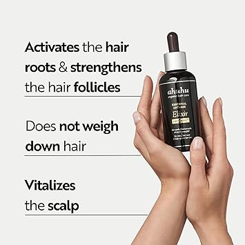 ahuhu ESSENTIAL ANTIAGE Elixir with Redensyl Caffeine 100ml Highly effective scalp care for thicker hair Stimulates hair growth Vegan - Image 4