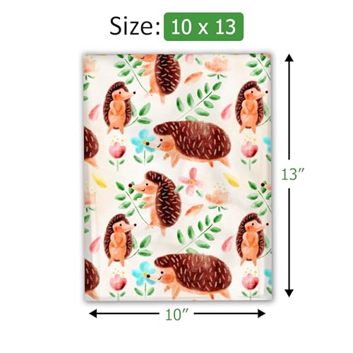Pro Supply Global 10x13 (100) Hedgehogs Designer Poly Mailers Shipping Envelopes Premium Printed Bags - Image 4