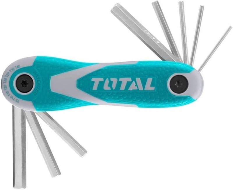 TOTAL Hex Key Set - 8 Pieces, Pocket Size - Image 2