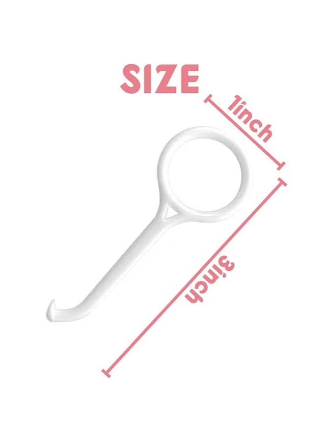 20 Pcs Aligner Removal Tool Retainer Remov, Retainer Remover for Invisible Braces, Invisible Tooth Removal Aligner, Chewies and Removal Tool Kits for Tooth Cleaning Oral Care (White+Blue) - Image 3