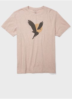 American Eagle Logo Crew Neck T-Shirt  - Image 3