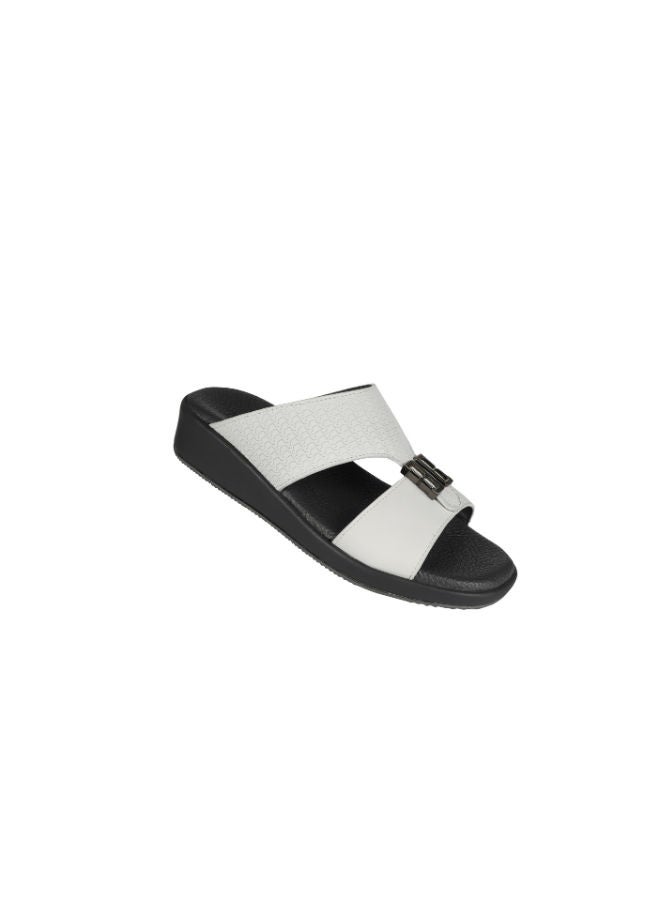 barjeel uno Barjeel Uno Boys Sandals BMSA-104 White  - Image 1