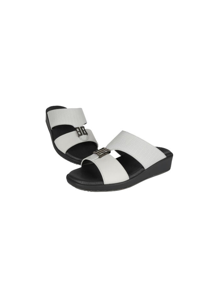 barjeel uno Barjeel Uno Boys Sandals BMSA-104 White  - Image 2