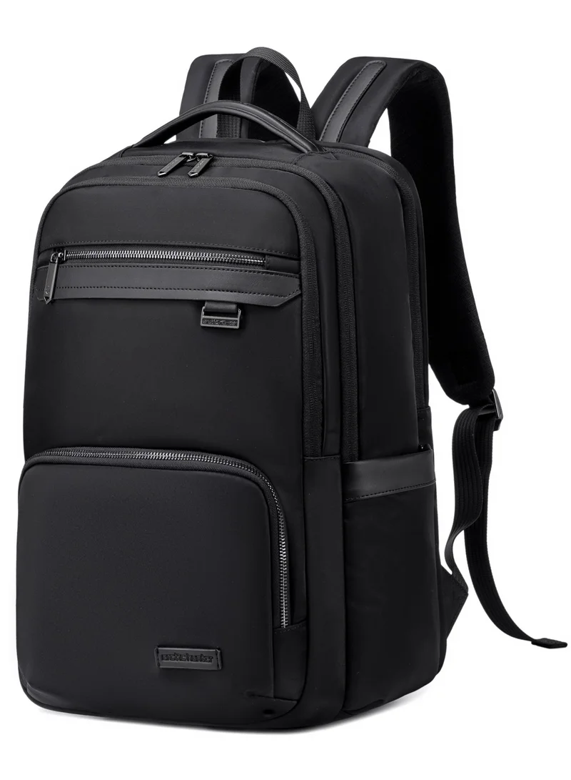 ARCTIC HUNTER Travel Backpack 20 L Durable Premium Water-resistant Shoulder Laptop Daypack for Office Business Travel College School, B00807, Black