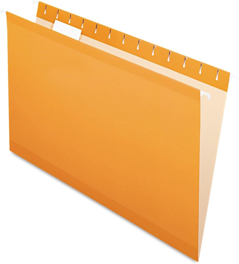 Hanging File Folders, Legal Size, Orange (PFX415315ORA)