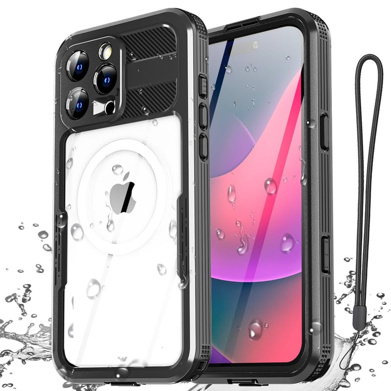 AICase Waterproof Case for iPhone 16 Pro Max69 with MagSafe Support SnowproofDustproofShockproofIP68 Certified 360 Full Body Protection Fully Sealed Underwater Cover for iPhone 16 Pro Max_1 - Image 2