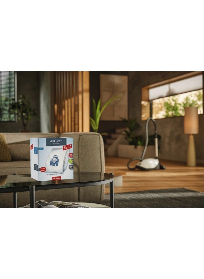 Miele Miele Original AirClean 3D Efficiency GN Vacuum Cleaner Bags for Miele Complete C2/C3, Classic C1, and S8/S5/S2 Models, Filters More Than 99.9% of Dust, XL Pack of 8 - 10455150  - Image 5