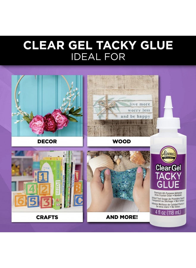 Aleene's Clear Gel Tacky Glue 4oz - Image 4