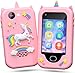 Lapare Kids Toy Smartphone Birthday Gifts for Girls 3 4 5 6 7 8 Years Old Unicorn Toddler Play Phone with Camera Educational Games MP3 Music - Image 2