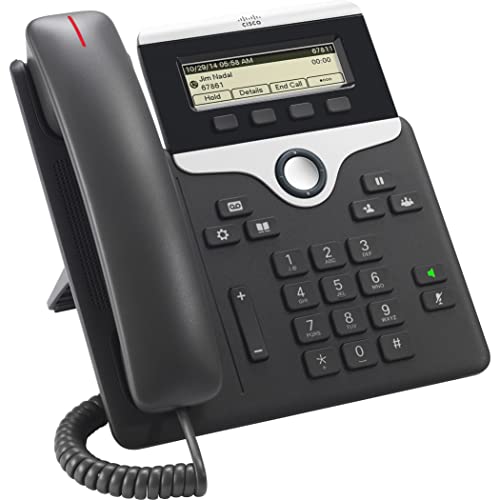 Cisco 7811 IP Phone Corded Wall Mountable Desktop Charcoal - Image 1