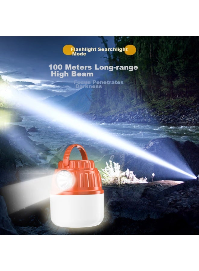 SHENYU Shenyu Camping Light, Solar-powered Rechargeable Lamp, Outdoor Tent Light, Hanging Lamp, Horse Lamp, Long-lasting Battery Life  - Image 5