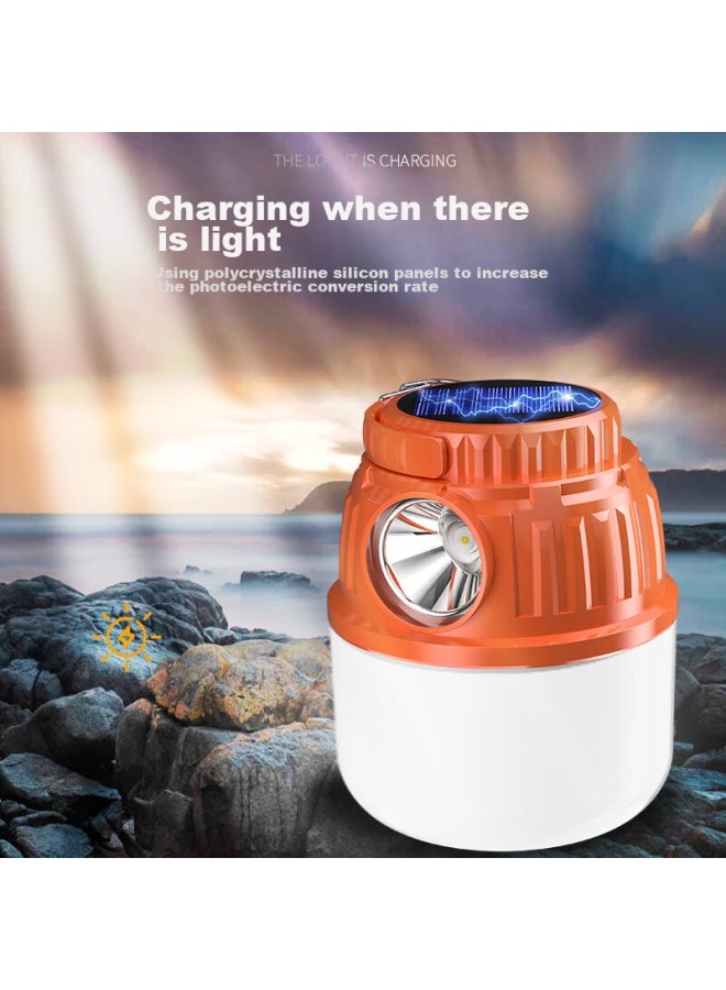 SHENYU Shenyu Camping Light, Solar-powered Rechargeable Lamp, Outdoor Tent Light, Hanging Lamp, Horse Lamp, Long-lasting Battery Life  - Image 4