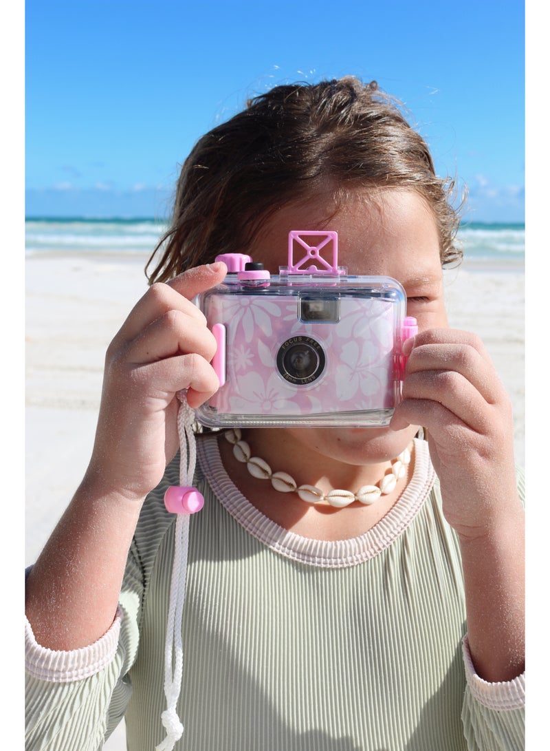 SUNNY LIFE Kids Underwater Camera, Pink Floral Design, Underwater Toy Camera for Kids, Fun & Easy Snap Shooter for Pool Time, Travel & Holidays,  - Image 2