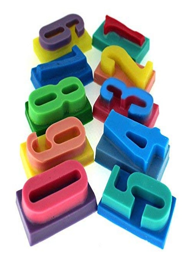 NF Noble Foods Silicone Number Shape Chocolate Mould for Birthday Cake Decoration - 0 1 2 3 4 5 6 7 8 9 - Image 3