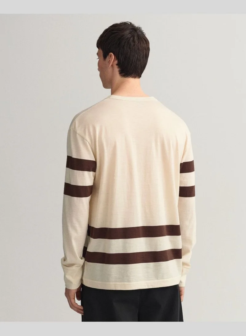 GANT GANT Wool Jersey Long Sleeve T-Shirt