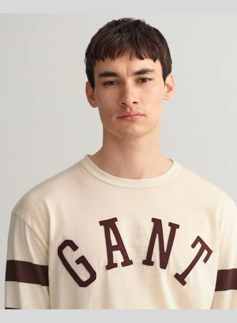 GANT GANT Wool Jersey Long Sleeve T-Shirt