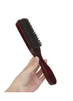 BONITO Men Beard Brush,Wooden Extra Soft Hair Professional Beard Brush Hairbrush Shaving Brushes Beard Grooming Styling Brush for Daily Care  - Image 2