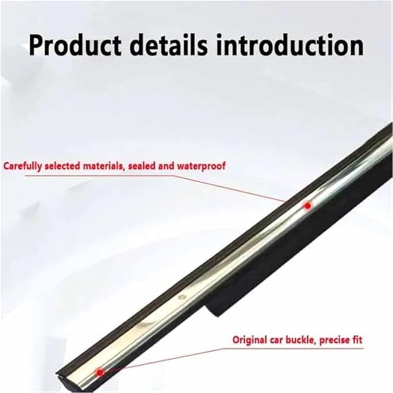 Vuzmode Car Window Weatherstrips for Toyota Land Cruiser Prado - Image 5