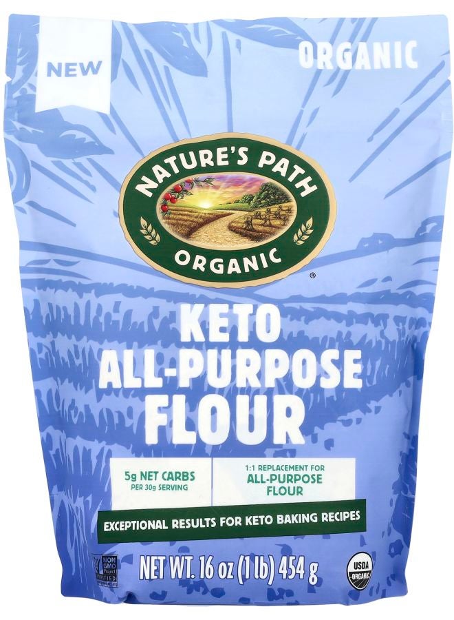 دقيق كيتو عضوي متعدد الاستخدامات 16 أونصة (454 جرام)