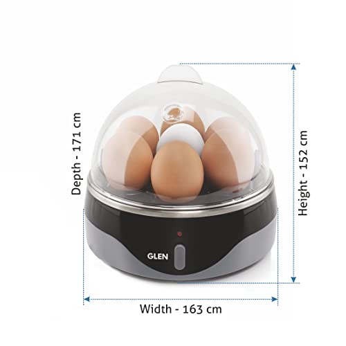 Glen Egg Boiler 7 Egg, 1 Poaching Cup, Auto shut Off, 350W GREY (SA3030EB7) - Image 3