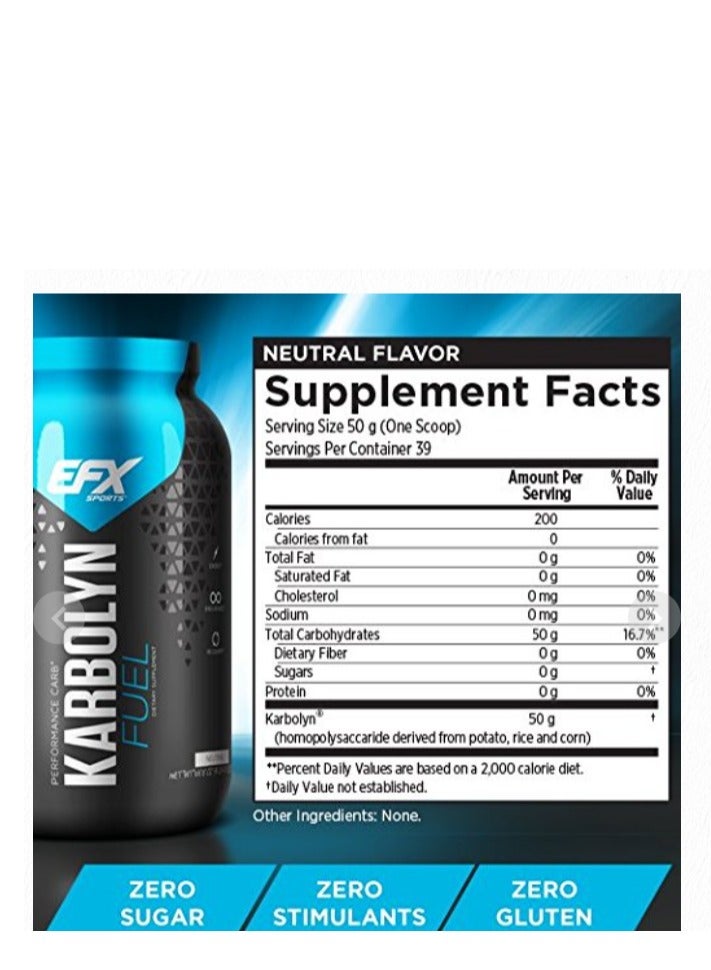 إي إف إكس سبورتس إي إف إكس مكمل الكربوهيدرات كاربولِن - Image 2