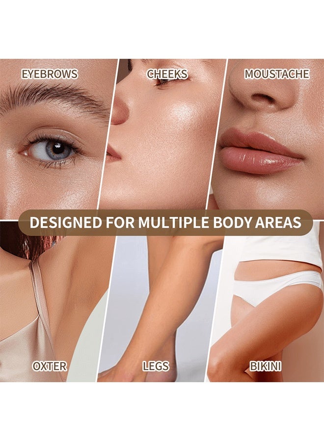 Beauty Dermaplaning Tool Razors, Facial Hair Removal for Women, Plant Based Hair Trimmer Shaver for Face, Eyebrows, Chin, Jawline - Image 5