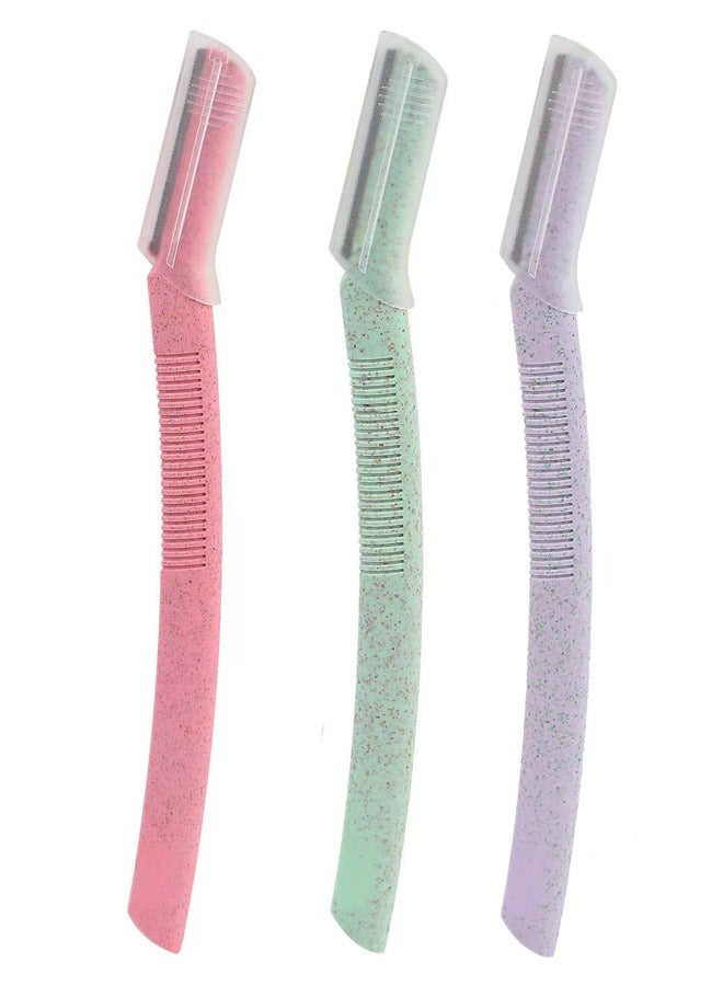 Beauty Dermaplaning Tool Razors, Facial Hair Removal for Women, Plant Based Hair Trimmer Shaver for Face, Eyebrows, Chin, Jawline - Image 1