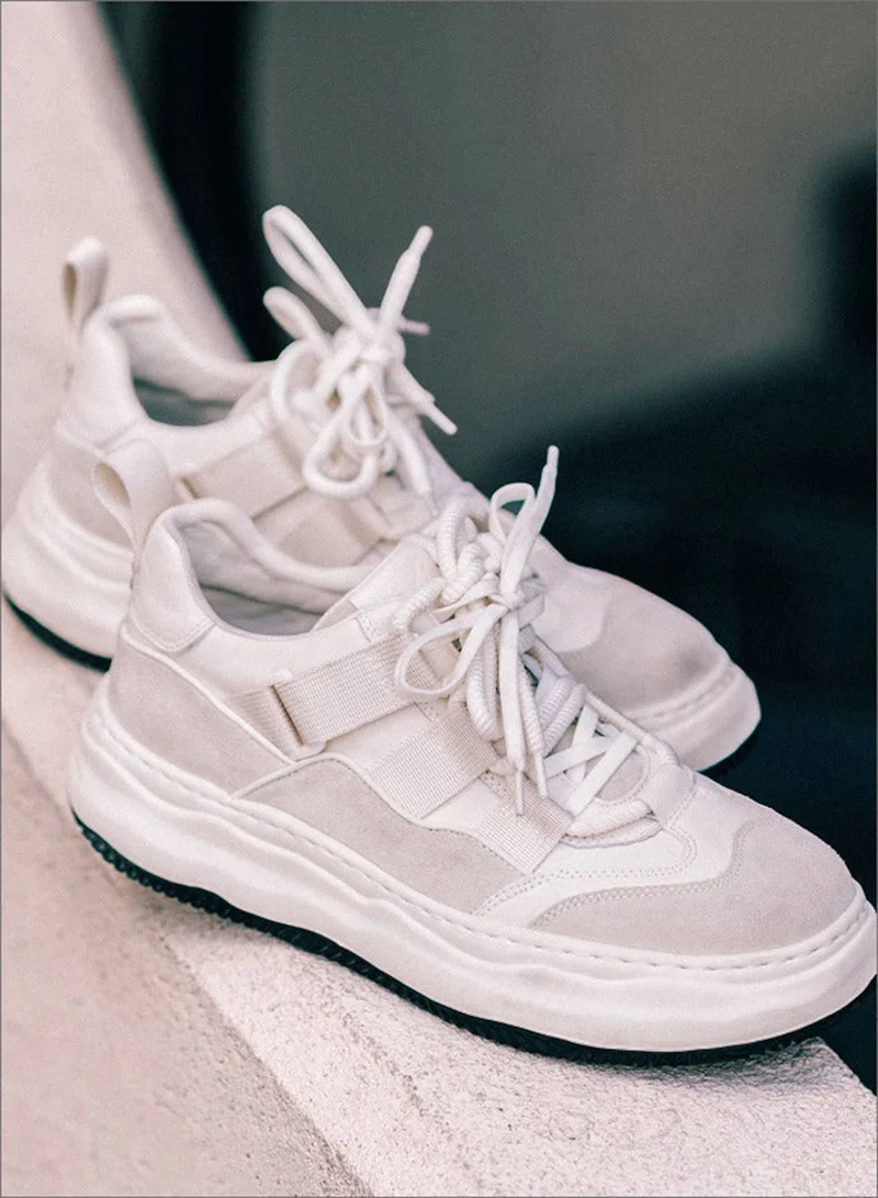 Tanjim Squad  TANJIM SQUAD - SHIFT SNEAKER WHITE for Men | Best Price UAE