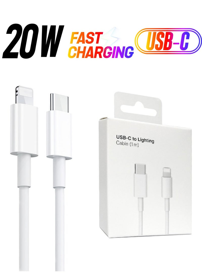 Fast Charging Cable for Apple iPhone Charger 20W  - Image 1