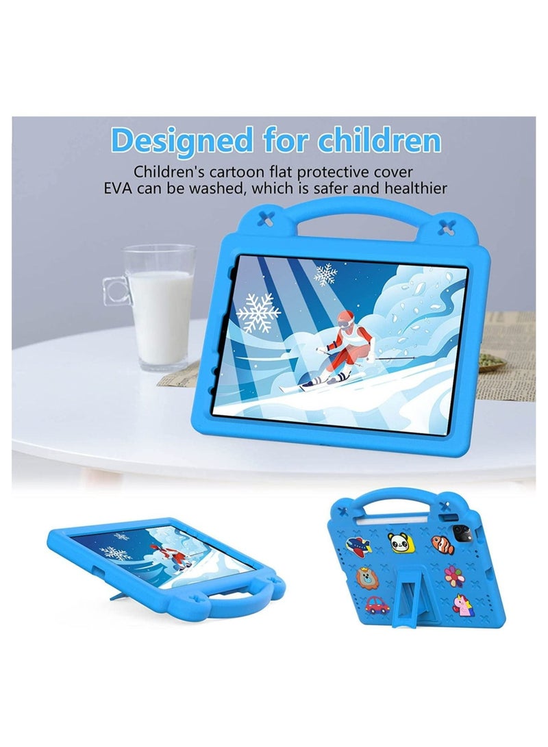 Shockproof Case Compatible with iPad 11th Generation 11 inch 2025 /iPad 10th Gen 10.9 Inch 2022 , DIY Kids Cover with Pencil Holder Shoulder Strap - Image 5