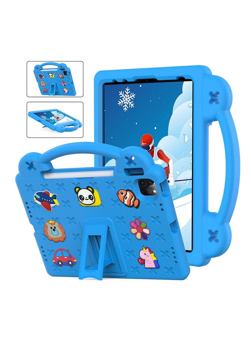 Shockproof Case Compatible with iPad 11th Generation 11 inch 2025 /iPad 10th Gen 10.9 Inch 2022 , DIY Kids Cover with Pencil Holder Shoulder Strap - Image 1