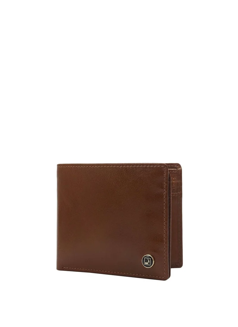 Da Milano Genuine Leather Brown Mens Wallet